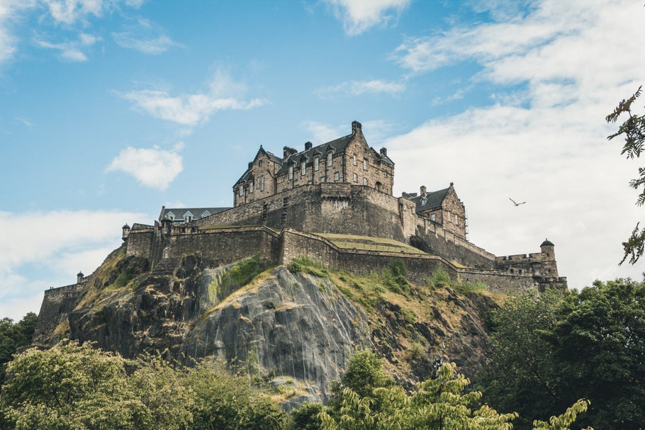 Edinburgh Castle by Jorg Angeli for Unsplash