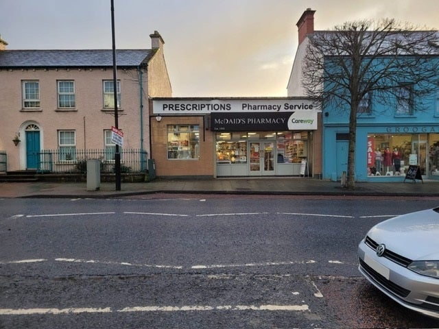 McDaid’s Pharmacy in County Derry. 