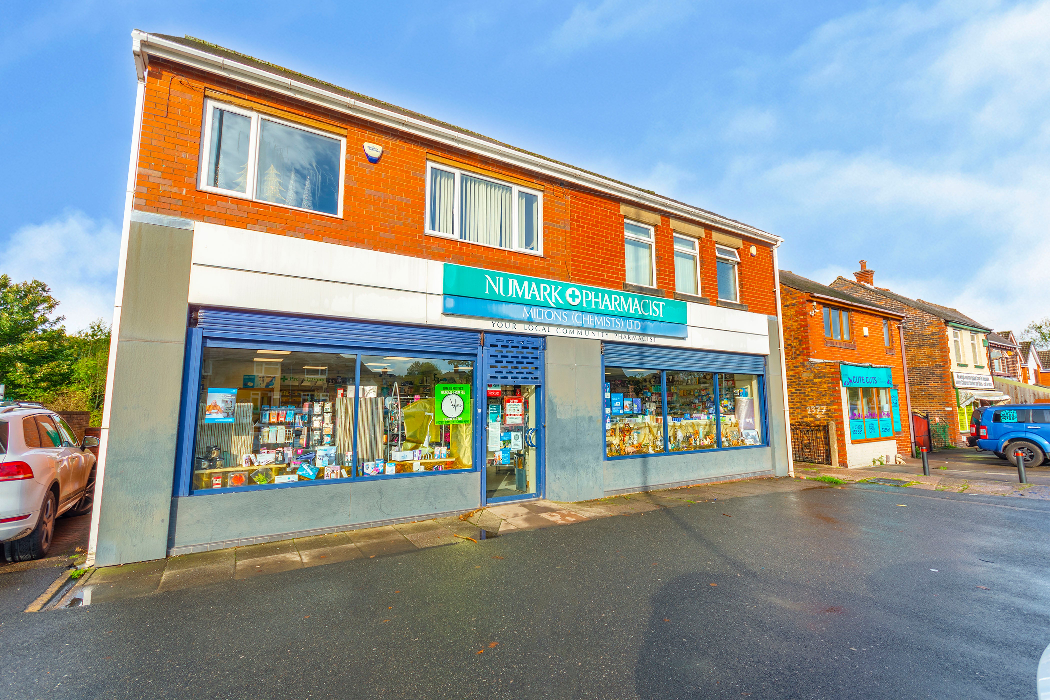 Miltons Chemists in Staffordshire