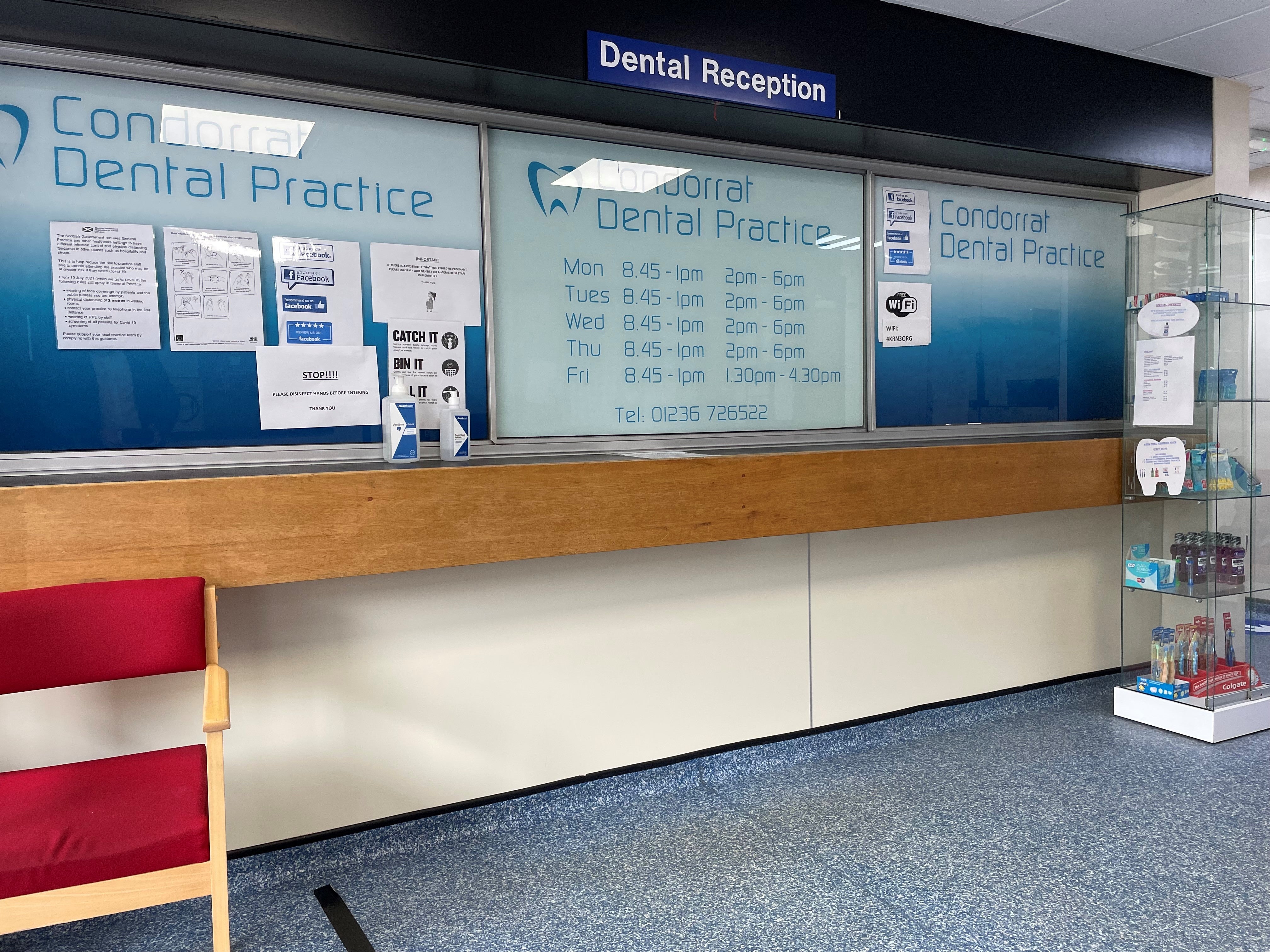 Condorrat Dental Practice in North Lanarkshire