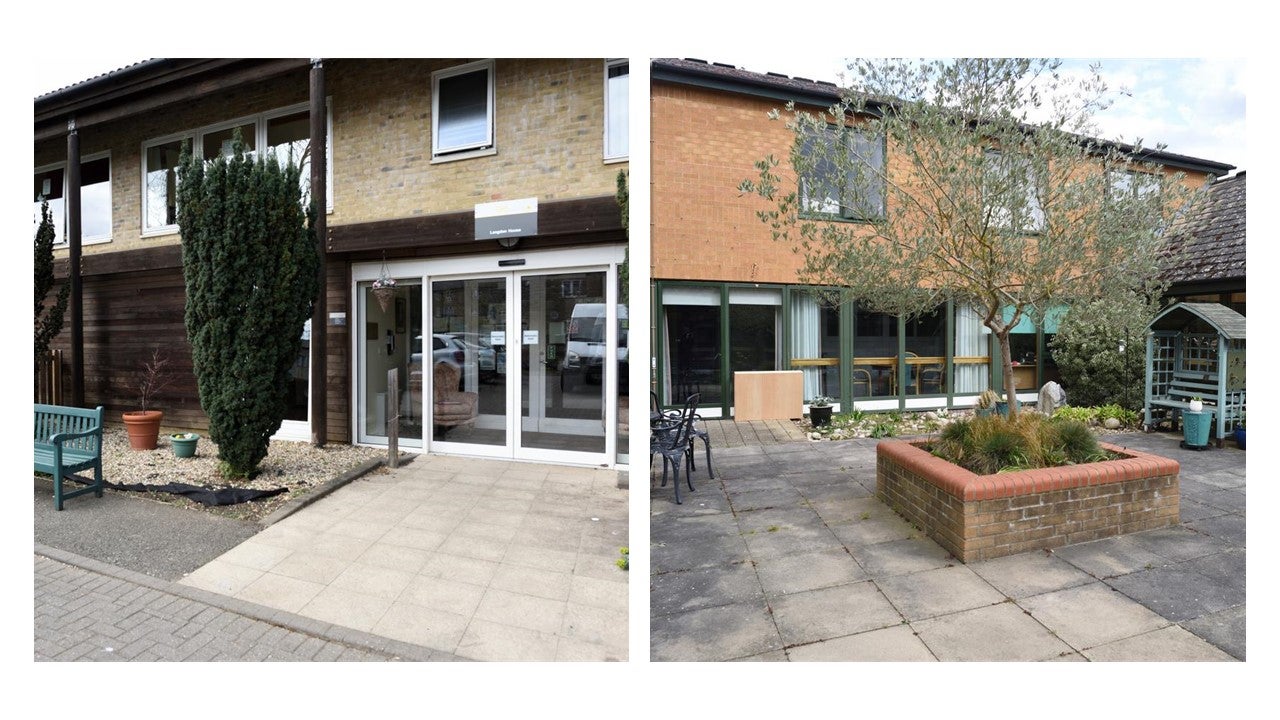 Langdon House and Alex Wood House care homes in Cambridge