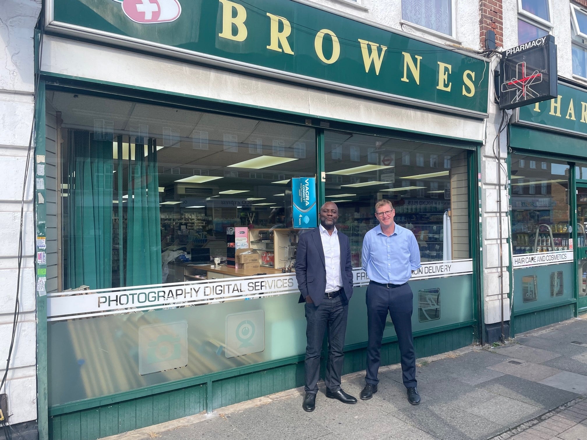 A F Browne Pharmacy in Sidcup, South East London