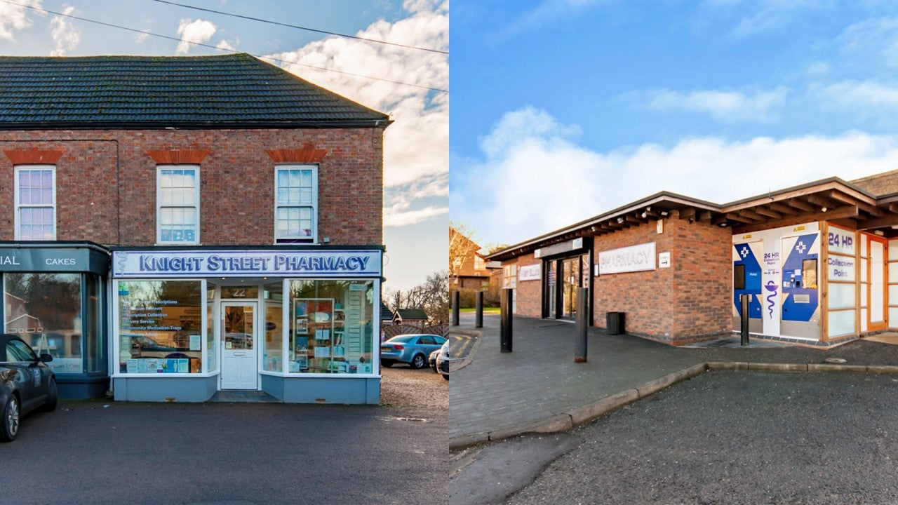 Knight Street Pharmacy and West Elloe Pharmacy in Lincolnshire