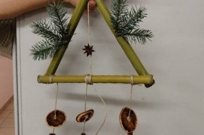 gadget: decorazione natalizia con materiali naturali gadget: decorazione natalizia con materiali naturali