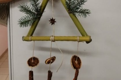 gadget: decorazione natalizia con materiali naturali gadget: decorazione natalizia con materiali naturali