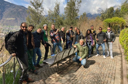 FC: manutentori verde in visita ai giardini di Trauttmansdorff foto di gruppo FC: manutentori verde in visita ai giardini di Trauttmansdorff foto di gruppo