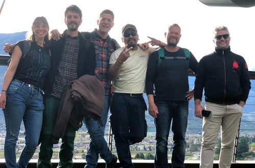 FC: Manutentori del verde visita ai giardini di Trauttmansdorff , foto di gruppo FC: Manutentori del verde visita ai giardini di Trauttmansdorff , foto di gruppo