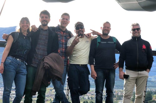 FC: Manutentori del verde visita ai giardini di Trauttmansdorff , foto di gruppo FC: Manutentori del verde visita ai giardini di Trauttmansdorff , foto di gruppo