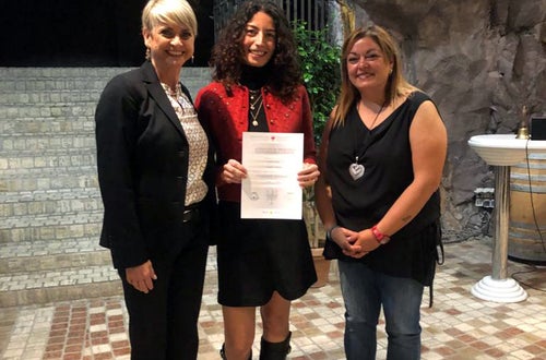 Imprenditore agricolo: consegna attestato 01 Imprenditore agricolo: consegna attestato 01