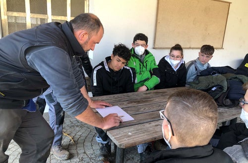 Impianto nuovo meleto, alunni classe III - progettazione Impianto nuovo meleto, alunni classe III - progettazione