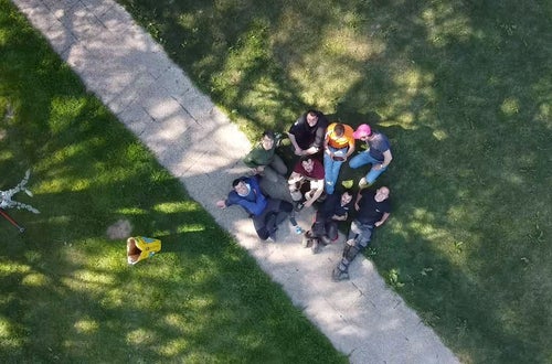 Corso manutentori del verde - momento di pausa Corso manutentori del verde - momento di pausa