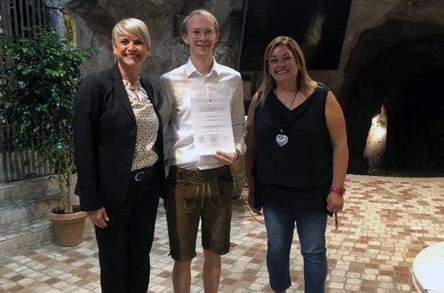 Imprenditore agricolo: consegna attestato 02 Imprenditore agricolo: consegna attestato 02