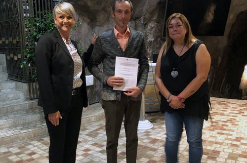 mprenditore agricolo: consegna attestato 03 mprenditore agricolo: consegna attestato 03