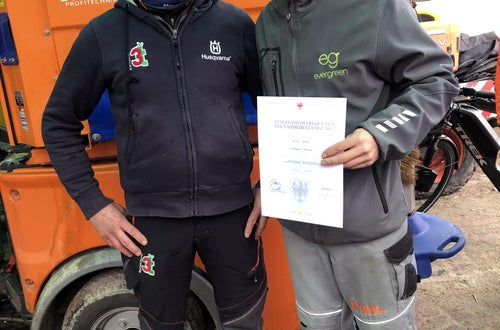 FC: Corso tree climbing consegna dell'attestato (2) FC: Corso tree climbing consegna dell'attestato (2)