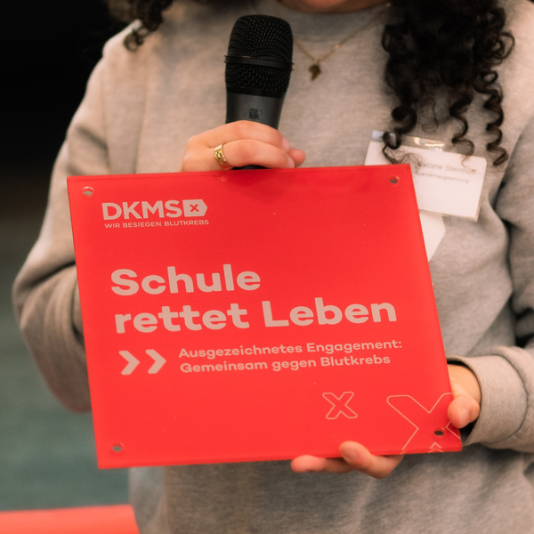 Das DKMS Schulsiegel: Schule rettet Leben Das DKMS Schulsiegel: Schule rettet Leben