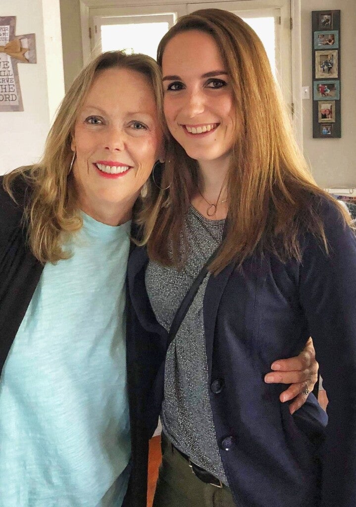 Christy l.) und Aline r.) Christy l.) und Aline r.)