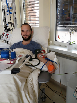 Stammzellspender bei Cellex in Dresden