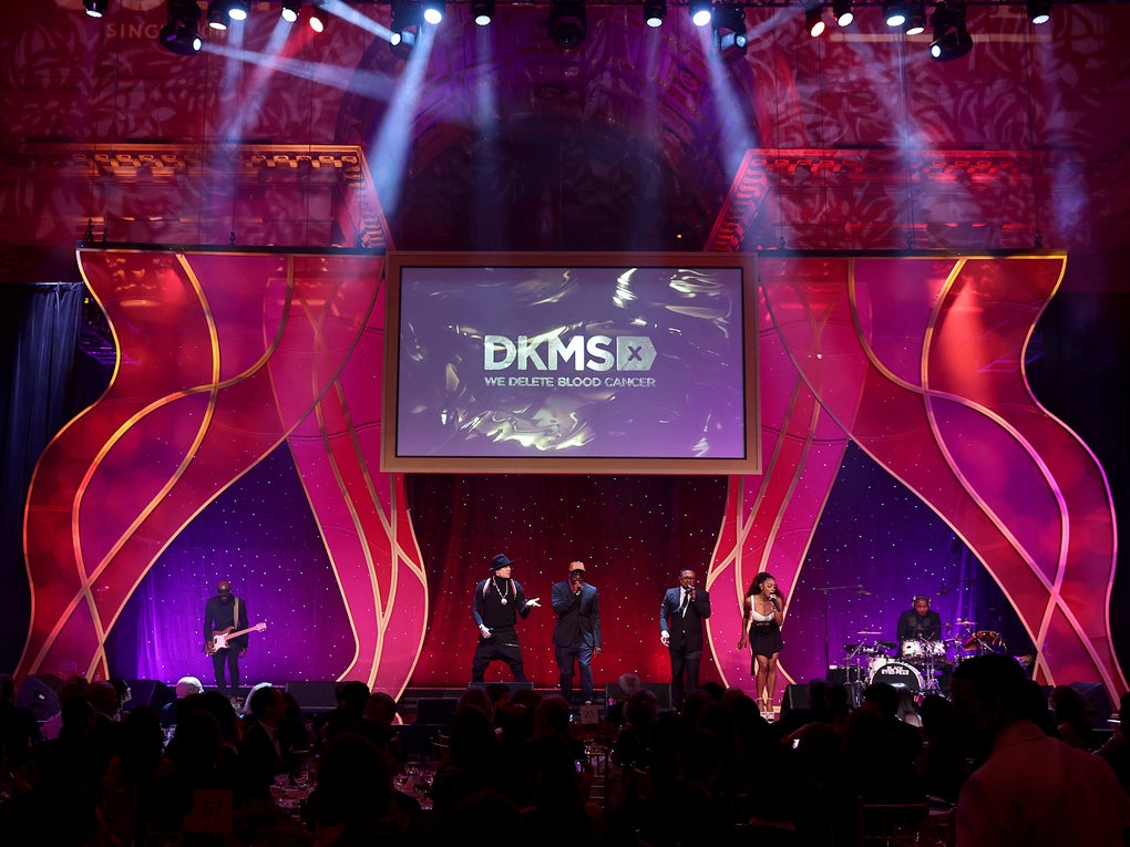 Black Eyed Peas performs onstage during the DKMS Gala 2021 Black Eyed Peas performs onstage during the DKMS Gala 2021