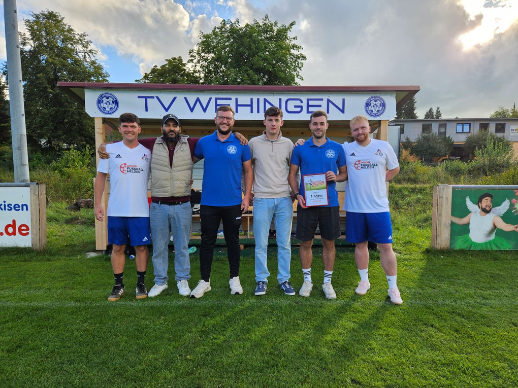 TV Wehingen gewinnt bei den DKMS Fußballhelden. TV Wehingen gewinnt bei den DKMS Fußballhelden.
