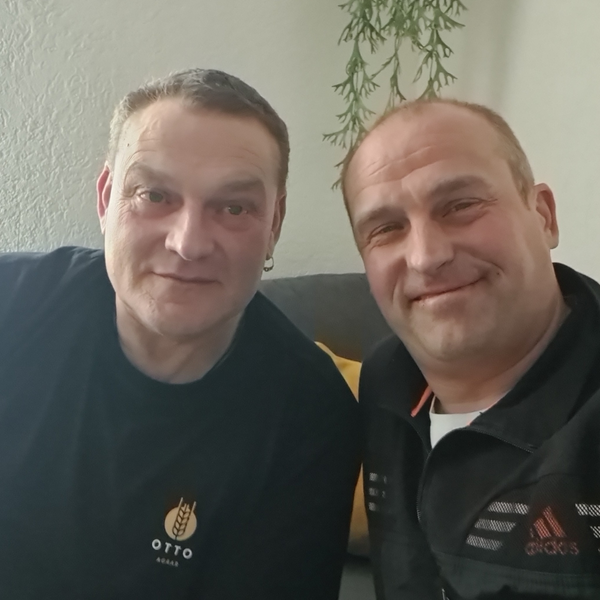 Frank (li.) und René (re.) sind auch menschlich ein Match Frank (li.) und René (re.) sind auch menschlich ein Match