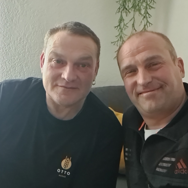 Frank (li.) und René (re.) sind auch menschlich ein Match Frank (li.) und René (re.) sind auch menschlich ein Match