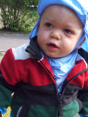 Paul als kleiner Patient