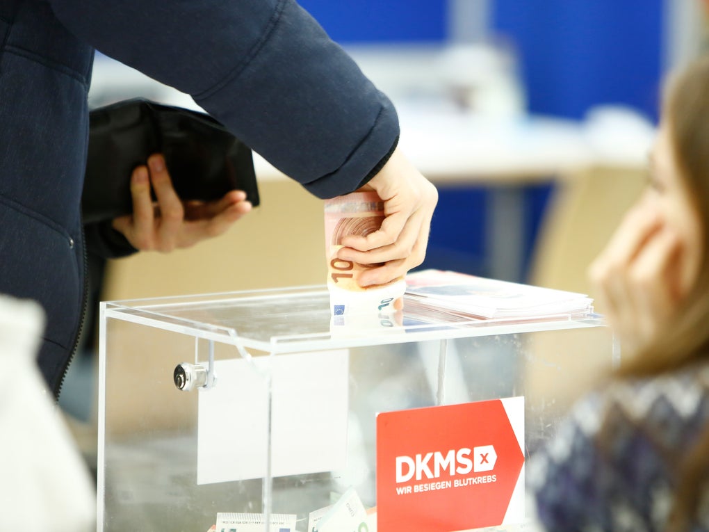 DKMS Geldspendenbox DKMS Geldspendenbox