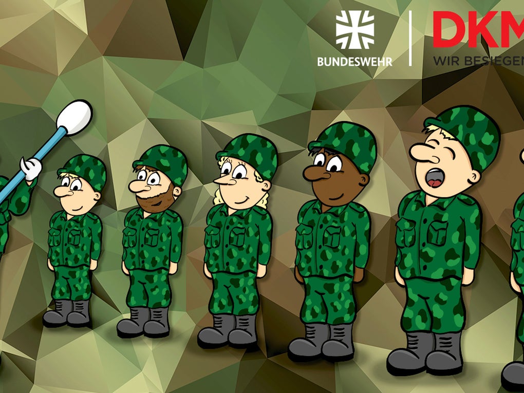 Cover für DKMS Bundeswehraktionen Cover für DKMS Bundeswehraktionen