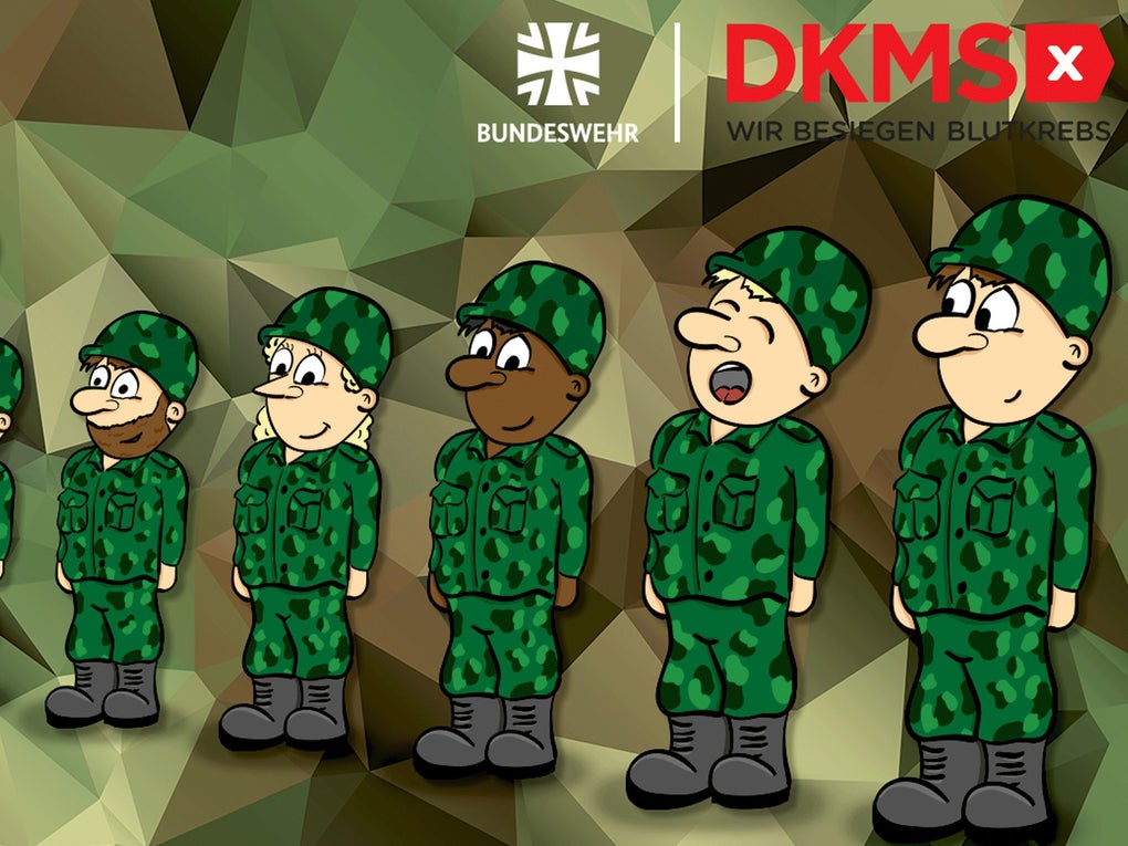 Cover für DKMS Bundeswehraktionen Cover für DKMS Bundeswehraktionen
