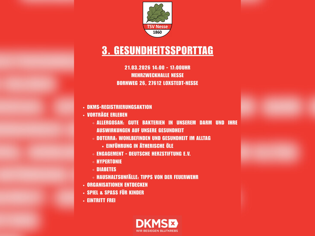 Ein rotes Plakat mit weißem Text Ein rotes Plakat mit weißem Text