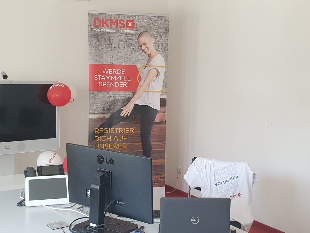 Alles bereit für den ersten virtuellen Workshop mit unseren Volunteers Alles bereit für den ersten virtuellen Workshop mit unseren Volunteers