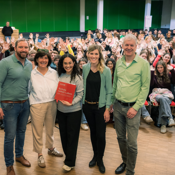 Schulaktion mit der DKMS Schulaktion mit der DKMS