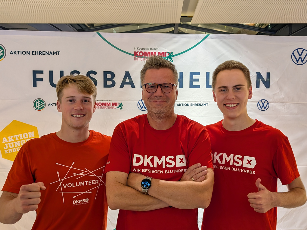 DKMS bei der DFB-Bildungsreise DKMS bei der DFB-Bildungsreise