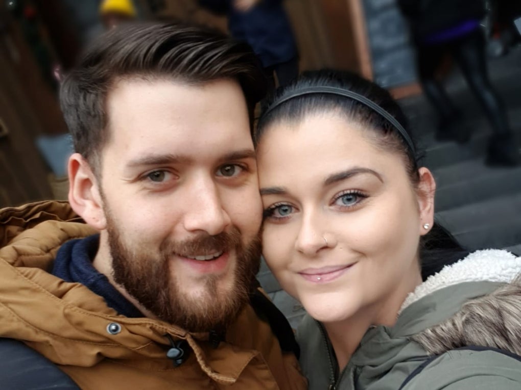 Jasmin mit ihrem Freund Mirko Jasmin mit ihrem Freund Mirko