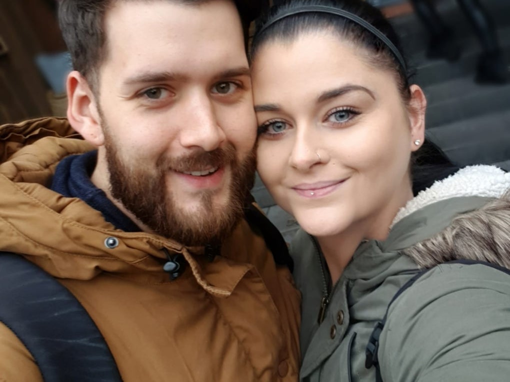 Jasmin mit ihrem Freund Mirko Jasmin mit ihrem Freund Mirko