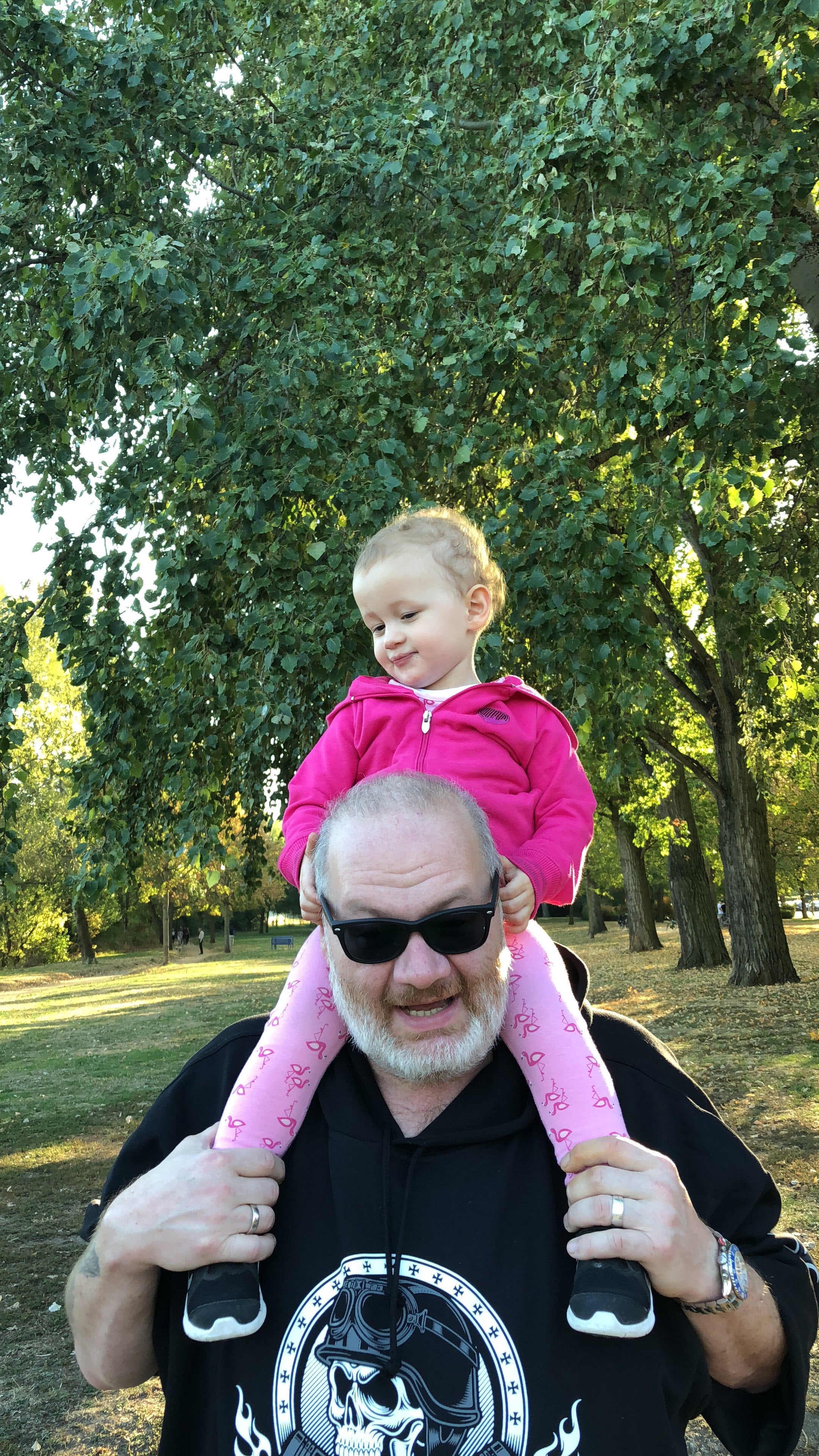 Clara mit ihrem Papa Carsten