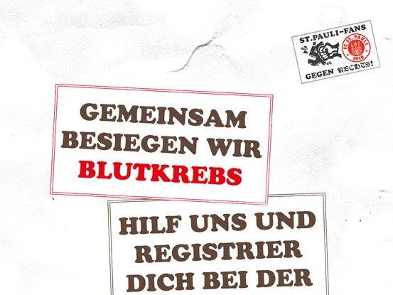 FC St. Pauli x DKMS Gemeinsam besiegen wir Blutkrebs FC St. Pauli x DKMS Gemeinsam besiegen wir Blutkrebs