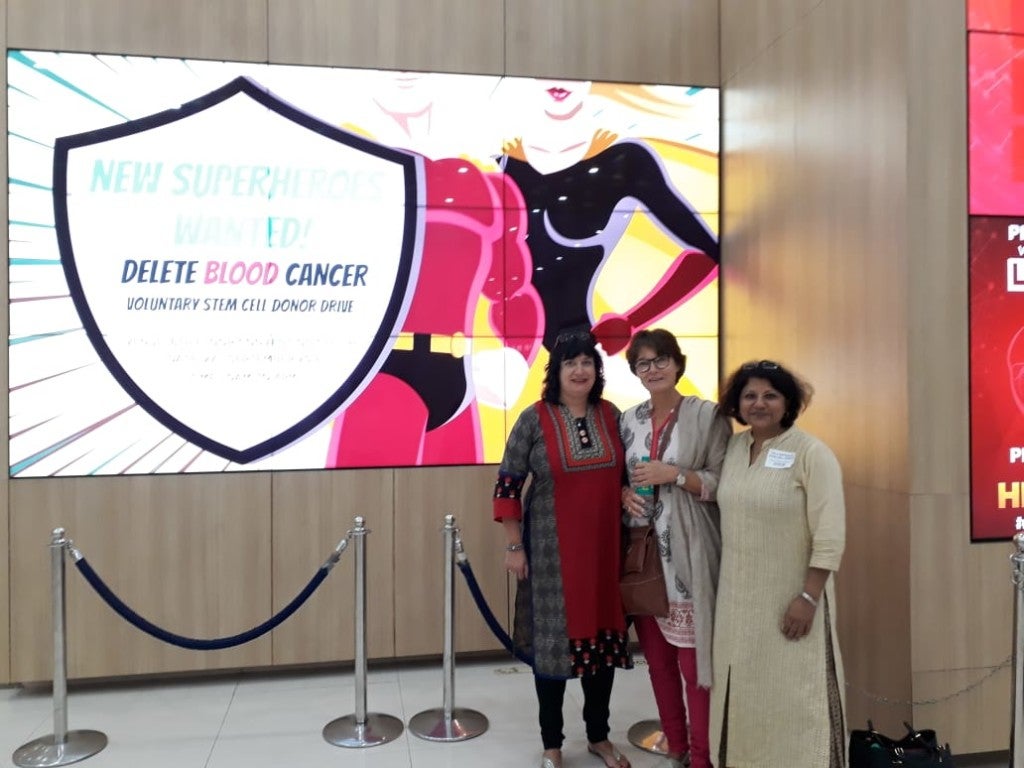 v.l. Gabi Rall, Sabine Hildebrand, Shalini Gambhir v.l. Gabi Rall, Sabine Hildebrand, Shalini Gambhir