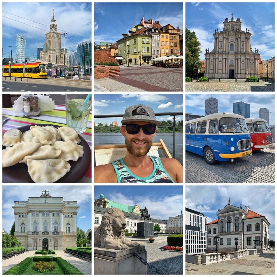 Eine Collage mit einem Mann mit Hut und Sonnenbrille Eine Collage mit einem Mann mit Hut und Sonnenbrille