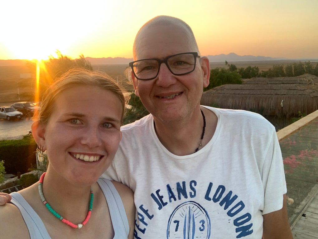 Wolfgang und seine Tochter Wolfgang und seine Tochter