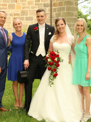 Der Tag der Hochzeit folgte, für Lisa der schönste Tag in ihrem Leben