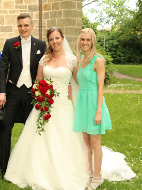 Der Tag der Hochzeit folgte, für Lisa der schönste Tag in ihrem Leben