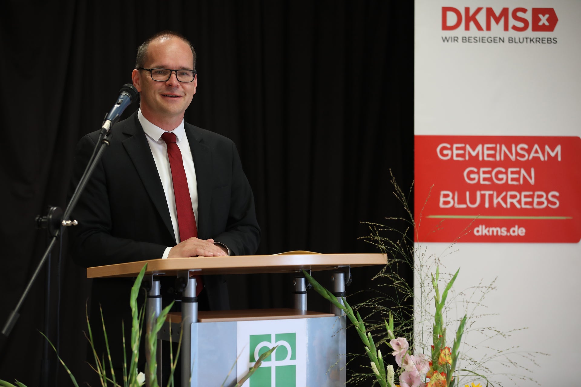 Kultusminister Grant Hendrik Tonne hält eine Rede Kultusminister Grant Hendrik Tonne hält eine Rede