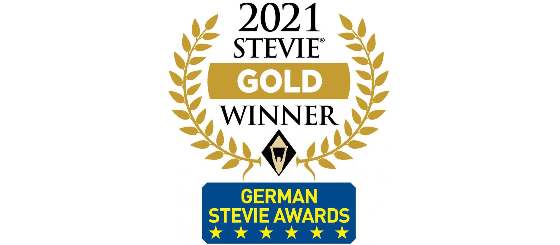 Stevie Gold Winner Logo von 2021 Stevie Gold Winner Logo von 2021