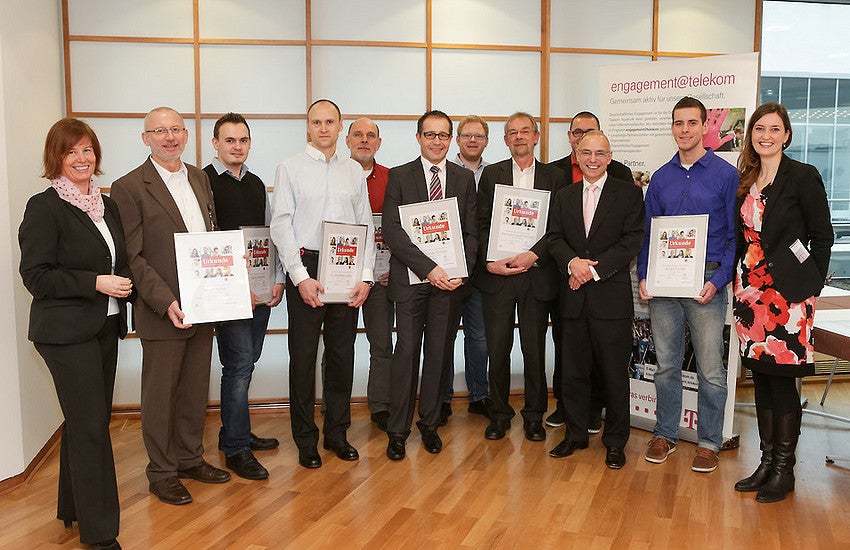 Telekom Spenderehrung 2014 Telekom Spenderehrung 2014