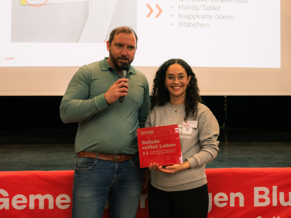 DKMS präsentiert Schulsiegel DKMS präsentiert Schulsiegel