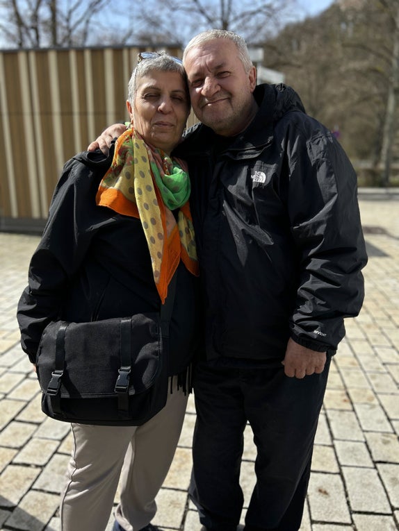 Kadriye mit Ehemann Kadriye mit Ehemann