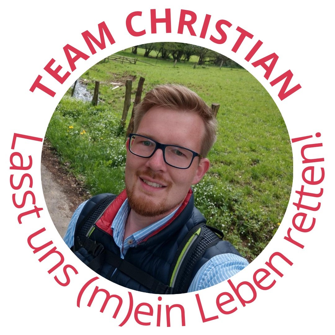 Logo Team Christian "Lasst uns (m)ein Leben retten" 
