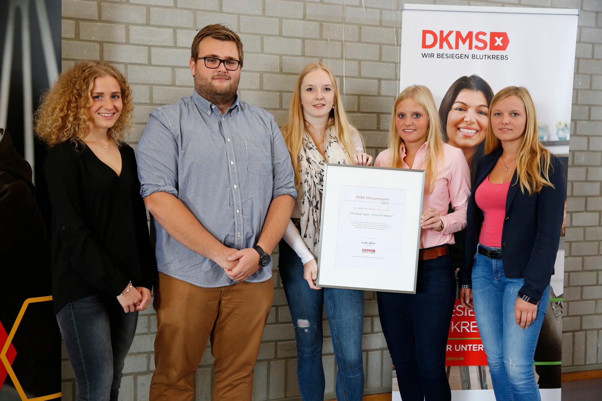 v.l. Nele Möhring, Julian Oellers, Vanessa Ennen, Sarah und Julia Busmann, es fehlt Patrick Sluet; Foto: © Patric Fouad v.l. Nele Möhring, Julian Oellers, Vanessa Ennen, Sarah und Julia Busmann, es fehlt Patrick Sluet; Foto: © Patric Fouad