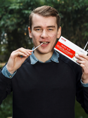 Fabian aus Münster wurde nur 2 Jahre nach seiner Registrierung zum Lebensretter.